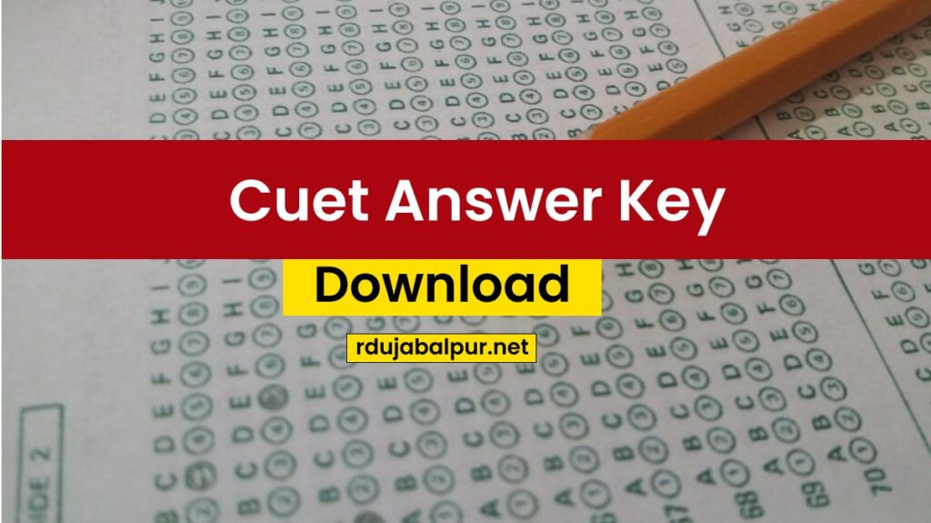 cuet answer key