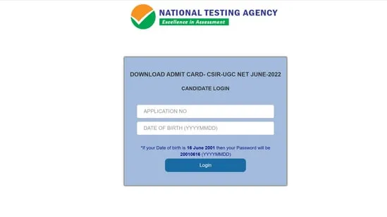 nta net admit card release date